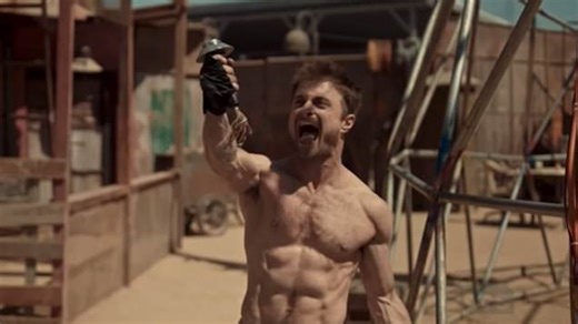 Daniel Radcliffe shows off ripped physique in Miracle Workers