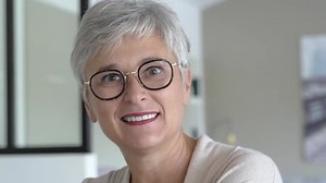 Portrait Beautiful Smiling 55 Year Old Stock Footage Video (100% Royalty-free) 1060212854 | Shutterstock