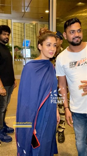 2.2K views · 231 reactions | Power couple alert!  #Nayanthara and her husband #VigneshShivan spotted at the airport, inseparable as they hold hands on their journey. Love in the air! ❤️✈️ #nayantharaqueen #nayantharafans #nayantharaa #nayantharaofficial #nayantharachakravarthy #nayantharafan #nayantharafc #nayantharafansclub | Take One Filmy | Facebook