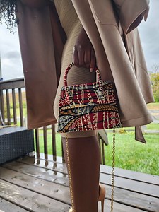 Ankara Handbag, Purse Adjustable, Unique Gift, Black History, Sidebag, Mother's Day Gift, Birthday Gift, Handmade, Mudprint Tribal Print - Etsy