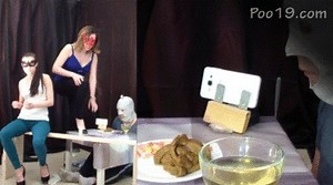 2 Mistresses Cooked A Delicious Poop Breakfast For A Slave