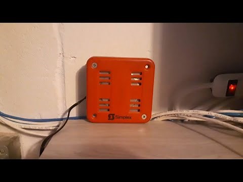 Loud Fire Alarm! Simplex 2901-9549 120VAC Horn