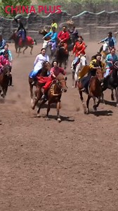A group of brave riders showed off their equestrian skills to the amazement of onlookers. They were spotted galloping flat out while performing difficult maneuvers on horseback. #Heritage #FunChina #BeautifulChina | China Plus Culture