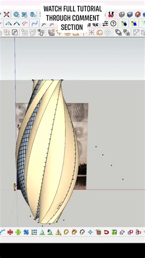 Sketchup parametric modelling technique | free plugin #vraysketchupguru #3d #architecture #exteriors #Sketchup #learning | Vray sketchup guru