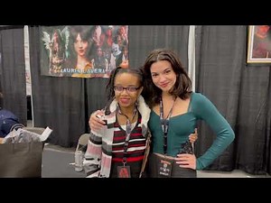 Meeting Lauren LaVera (Sienna from Terrifier 2) at Spookala