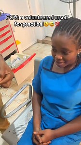 130K views · 2.2K reactions | She volunteer to be used for the practical  Your leg must move while watching the video  #trendingvideo Caution:Nobody was hurt or harmed in this video VC:estherogunsanwo✓TT | Skitz Trendz | Facebook