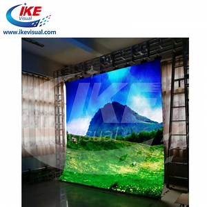 [Hot Item] CE RoHS FCC Outdoor LED Video Display Flexible Bendable Movable LED Screen