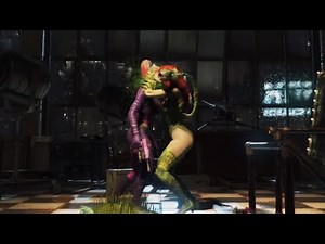 Injustice 2 - Harley Quinn Kisses Poison Ivy