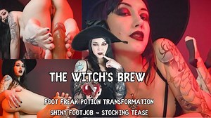 The Witch's Brew - Potion Transforms You into a Foot Freak | Clips4sale