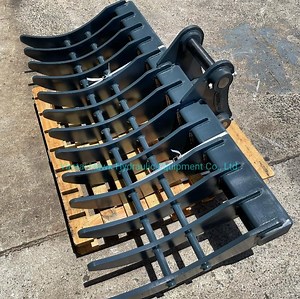 [Hot Item] Excavator Clearing Rakes Hydraulic Root Rake for Mini Excavator