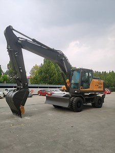[Hot Item] Jiahe Wheeled Excavator 21 Ton 4WD Hydraulic with Cummins Engine & ISO Certification