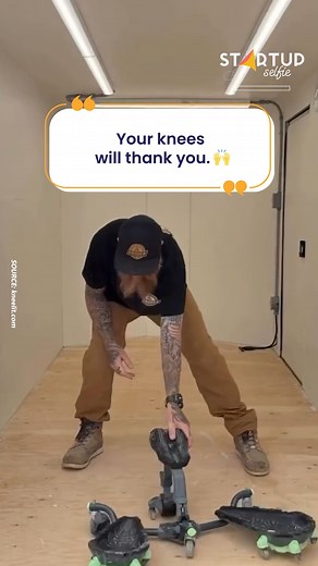 744K views · 5.9K reactions | This rolling support changed how I work on the floor.  | Startup Selfie | Facebook