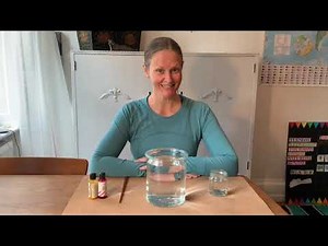 Mixing hot and cold water experiment