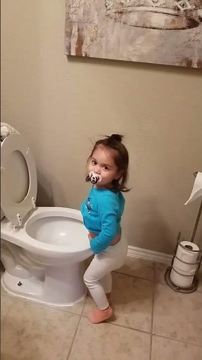 Potty training at it's finest!