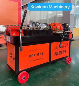 [Hot Item] Steel Bar Thread Rolling Machine Rebar Threading Rod Making Electric Threading Machine Customized Screw Making Machine