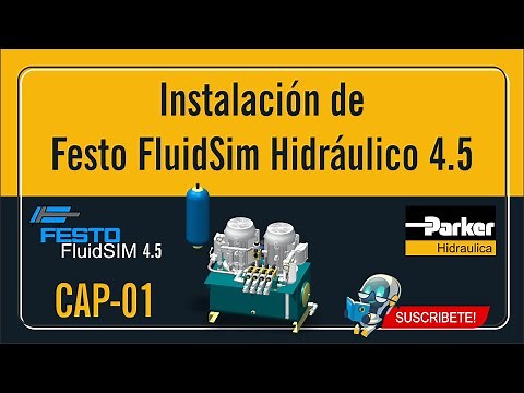 FESTO FLUIDSIM 4.5 HYDRAULIC Download and Install│Hydraulic Systems ✅