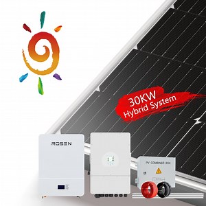 [Hot Item] Full Complete Solar Power System 30kw Grid Standard