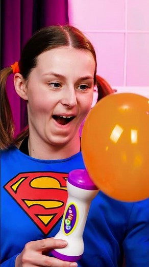 🎈 DIY SUPERMAN BALLOON TOY: Unleash Your Inner Hero! 🌟 | #Shorts