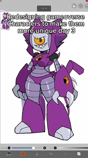 Game Over Redesign: Menacing Sword-Hand Character