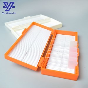 [Hot Item] Lab 50 Piece Plastic Microscope Slide Storage Box