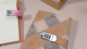 Eaasty Diary with Lock for Women, Refillable Secret Journal with Lock, Vintage Coquette Password Lined Journal Notebook Kit with Pen Cute Stuff Christmas Gifts (Simple,Brown)