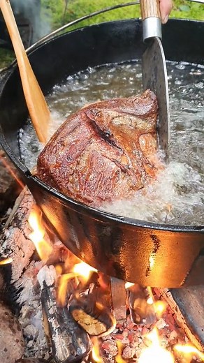 1M views · 5.3K reactions | Have you ever deepfried something 數 #firekitchen #fyp #deepfried #meat #outdoorcooking | TFire Kitchen | Facebook