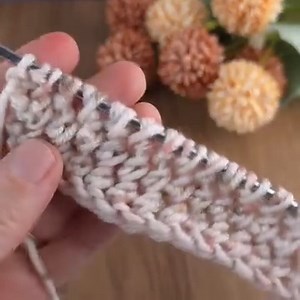 5.9K views · 47 reactions | ✅incredible! °° the easiest two-row knitting pattern #crochet #knitting | Crochet&Knitting by marifu6a | Facebook