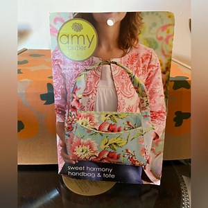 Amy Butler Purse Sweet Harmony Handbag & Tote Midwest Modern Sewing Pattern