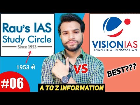 Rau's IAS vs Vision IAS🔥| Rau's IAS Review | Vision IAS Coaching Review | Fees, Notes, Faculty etc