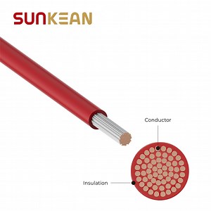 [Hot Item] 300V Solar Cable Featuring Xlpo Outer Layer in Various Colors