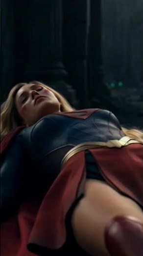Supergirl badly beaten & defeated #supergirl #superheroine #aivideo