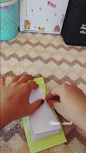 miniature book making video ആയാലോ?😝 #art #clover_cloud #diy
