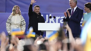 Vidéo. Une adhésion de l'Ukraine rendra l'Otan "plus forte", martèle Zelensky à Vilnius