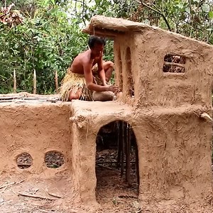 337K views · 1.3K reactions | Building a survival house in jungle with simple tools! | MetDaan Tips | Facebook