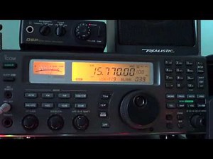 Radio France International 15770 Khz Shortwave via WRMI in USA