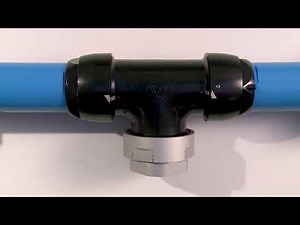 AIRnet System Installation D63 D80 PM Gewinde Adapter