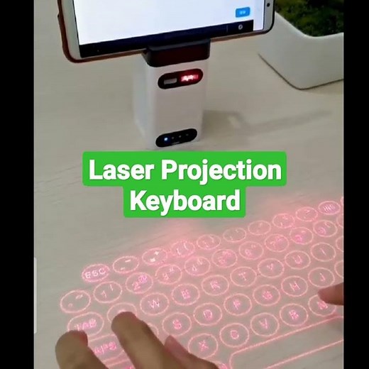 Laser Projection Virtual Laser Keyboard