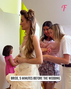 Wedding morning is so different for the bride and groom | Indonesia Raya