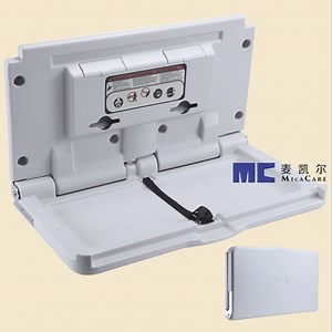 [Hot Item] Waall Mounted HDPE Horizontal Baby Changing Station
