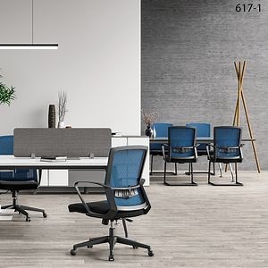 [Hot Item] 617cheap Desk Mesh Chair for Staff Task High Back Meeting Visitor