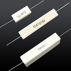[Hot Item] Axial Cement Wire Wound Resistor, Ceramic Fixed Resistor 30W