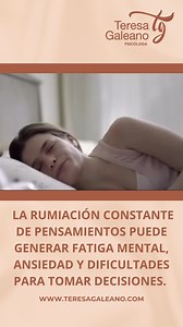 El overthinking es una medida desesperada de controlar todas tus acciones. Si repasas mucho lo que pasó, recuerda que eso ya sucedió y no se puede cambiar; y si analizas demasiado lo que podría pasar, tampoco es algo que puedas controlar. Solo tenés control sobre lo que puedes hacer en estos momentos, en el presente. ¿Qué podría generarte? 🔸Problemas de insomnio por tener demasiada actividad mental. 🔸Ataques de pánico. 🔸Tristeza o desesperanza. 🔸Aislamiento. 🔸Baja autoestima. 🔸Desmotivació