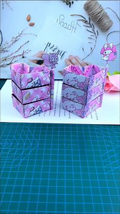 Homemade three-layer heart-shaped rotating storage box #Myhandmade #daily #handmade #handmade #diy #storagebox #origami #tutorial #homemade #creative #art #papercraft #homedesign #kids #kidsfun paper craft ideas | paper craft ideas