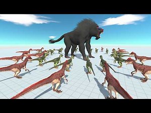 Who Can Defeat 50 Deinonychus? Ultimate Dinosaur Challenge in ARBS