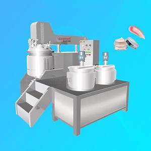 [Hot Item] Toothpaste Facial Skin Care Emulsifier Mixer Mixing Reactor Hair Cream Vacuum Emusiflying Mixer Conditioner Making Machine