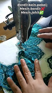 2.1K views · 514 reactions | Inilah caraku menempel susun bunga di kebaya. Kerena aku blm punya mesin bordir gaessss | Ebyjun Sihaloho | Facebook