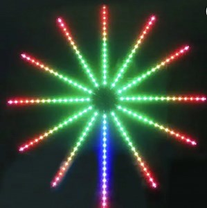 [Hot Item] SLS WiFi Bluetooth Firework Shape LED Strip 120 LED 5050 Controller