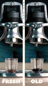 3.7K views · 23 reactions | Fresh Coffee versus Old Coffee. This applies to all Espresso Brewing! Interesting results.  by @rokcoffee | Alternative Brewing | Facebook