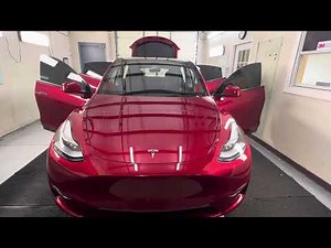2024 Tesla Model Y with Llumar CTX and Llumar IRX