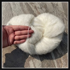 Double Knit Ribbon Fancy Feather Mohair Yarn Hanks (Imported) for just PKR1500.00. Order here https://shophop.pk/products/double-knit-ribbon-fancy-feather-mohair-yarn-hanks-imported | Shophop.pk